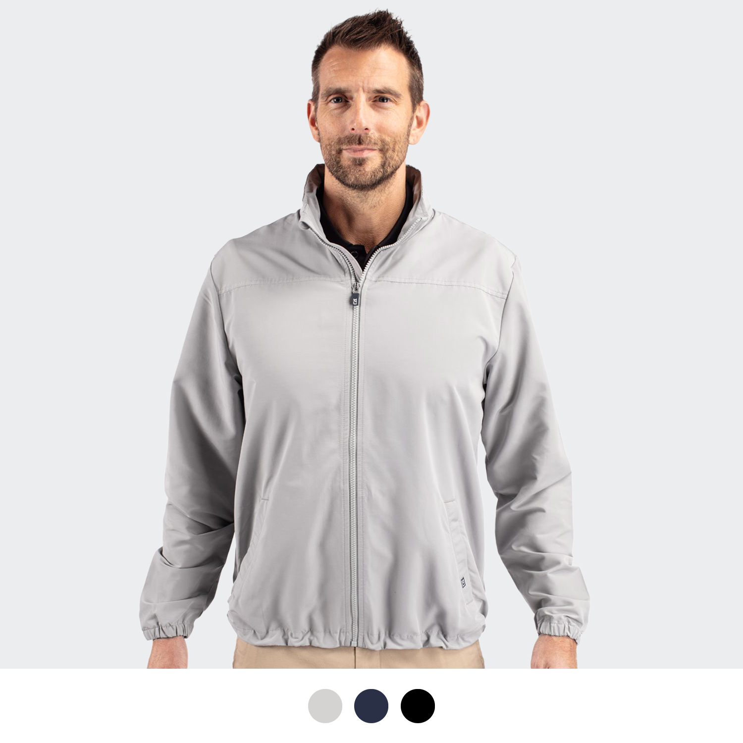 Cutter & Buck Charter Mens Full Zip Jacket — Main