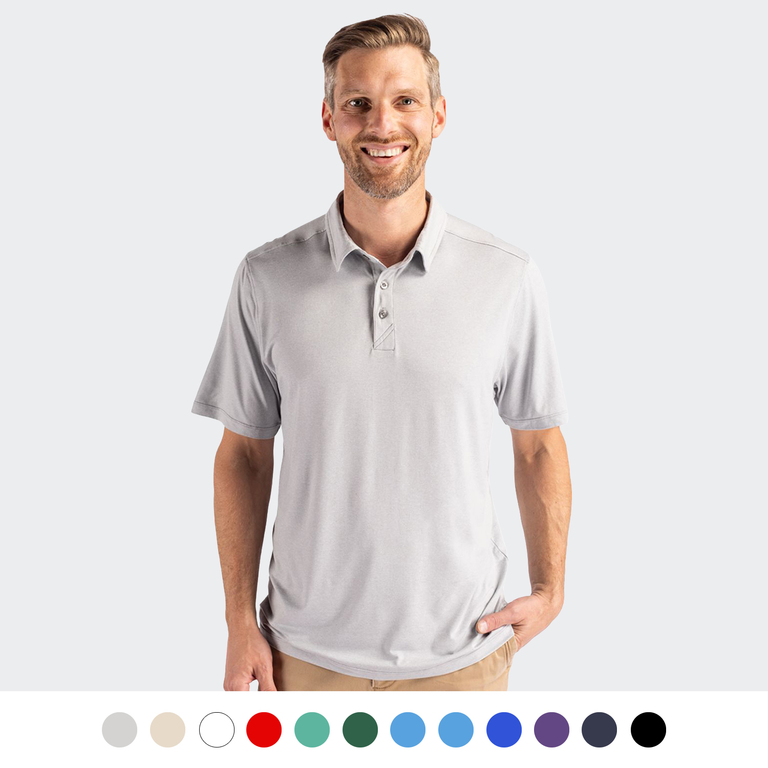 Cutter & Buck Coastline Epic Mens Polo — Main
