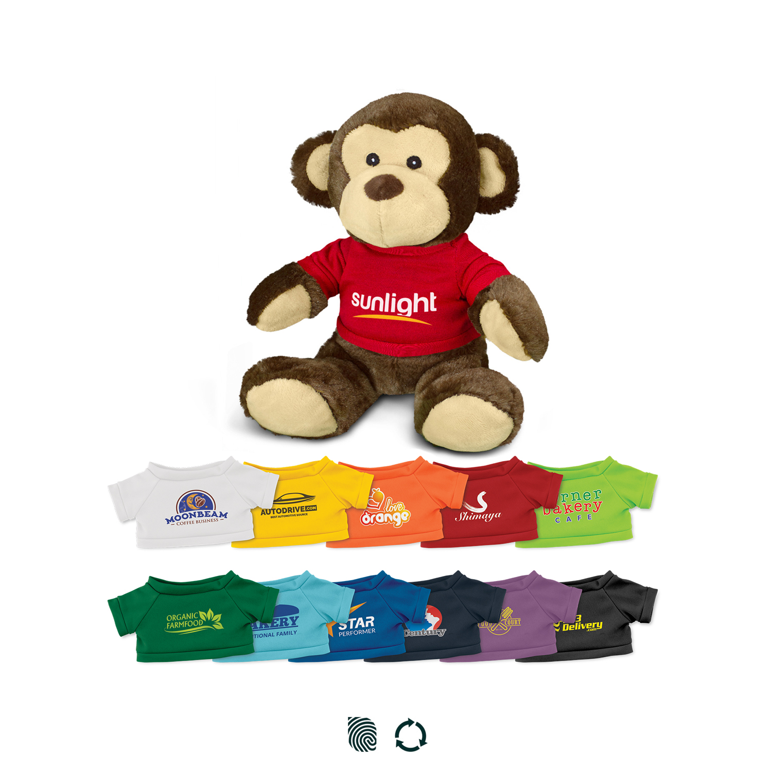 Monkey Plush Toy — Impact Aware