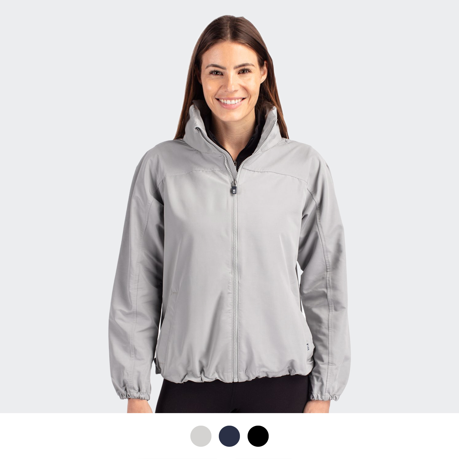 Cutter & Buck Charter Womens Full Zip Jacket — Main