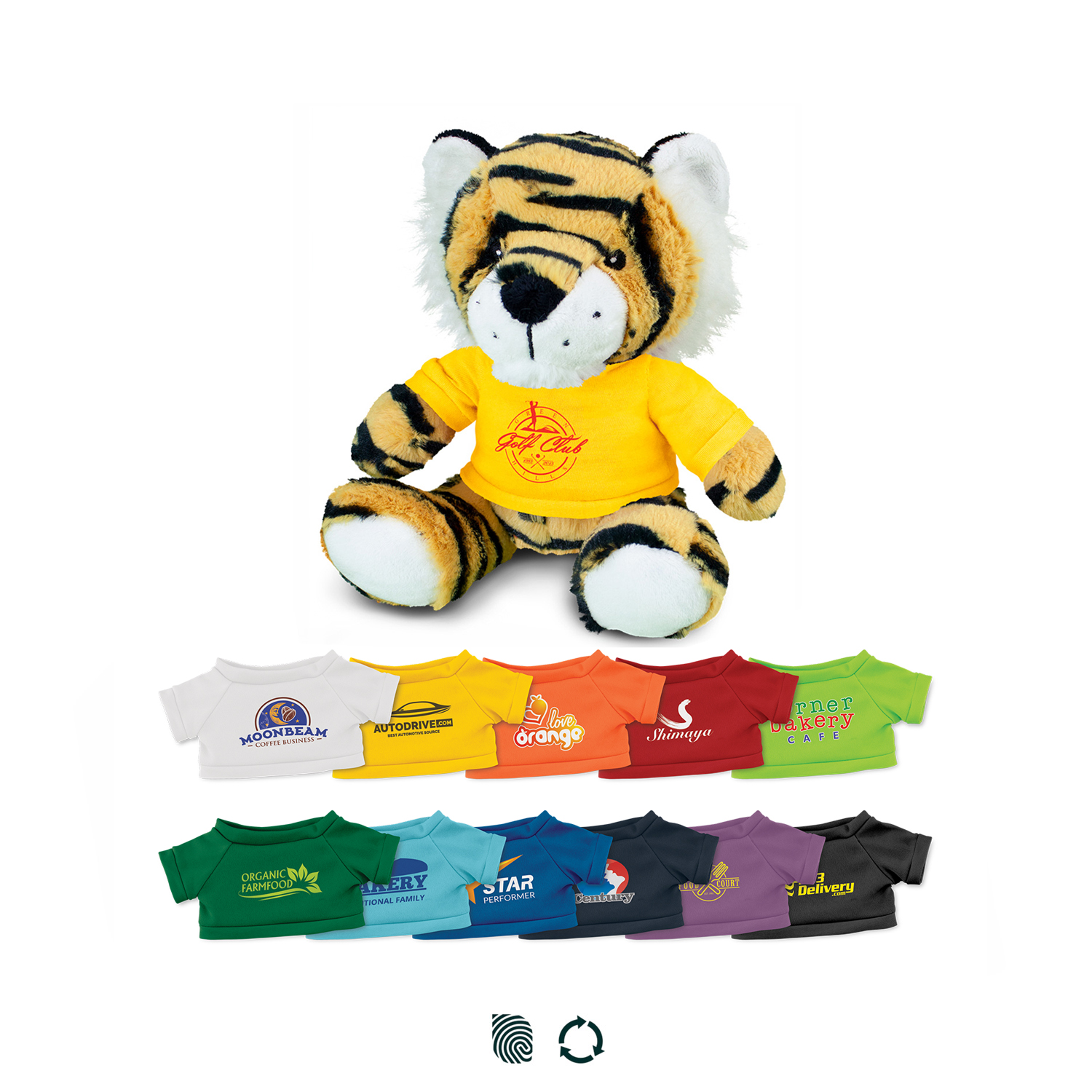 Tiger Plush Toy — Impact Aware