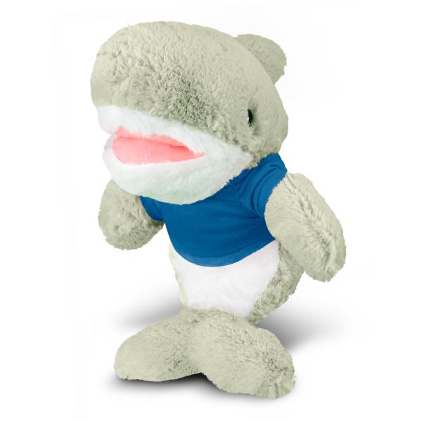 Shark Plush Toy — Dark Blue