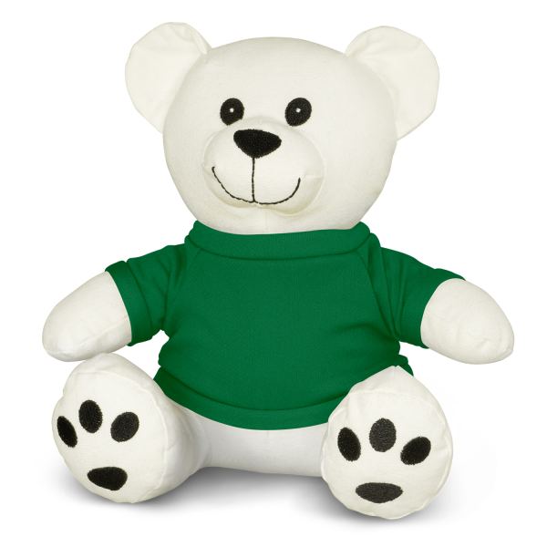 Cotton Bear Plush Toy — Dark Green