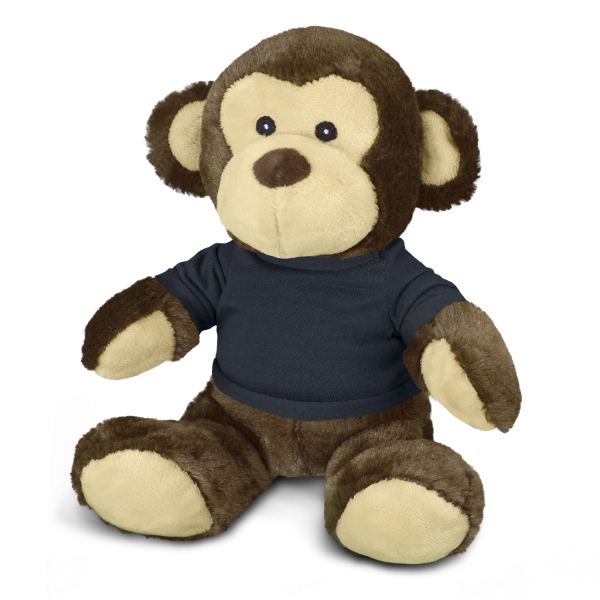 Monkey Plush Toy — Navy