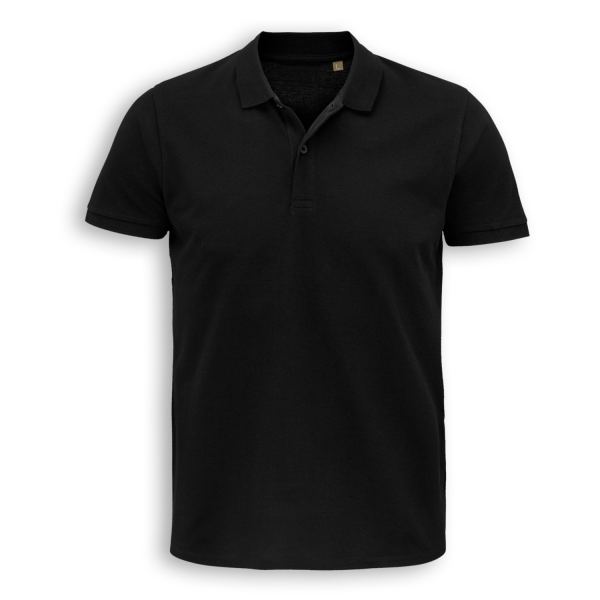 SOLS Planet Mens Polo — Black
