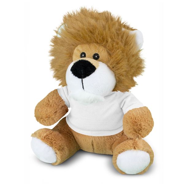 Lion Plush Toy — White