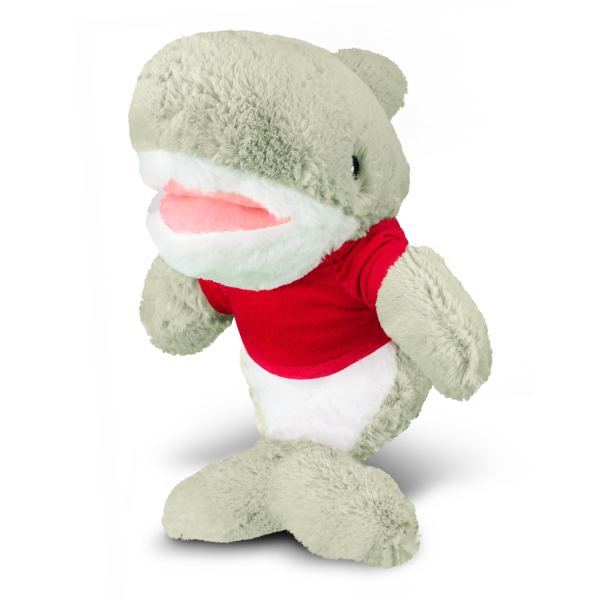 Shark Plush Toy — Red