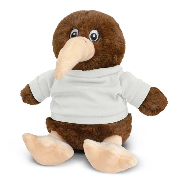 Kiwi Plush Toy — White