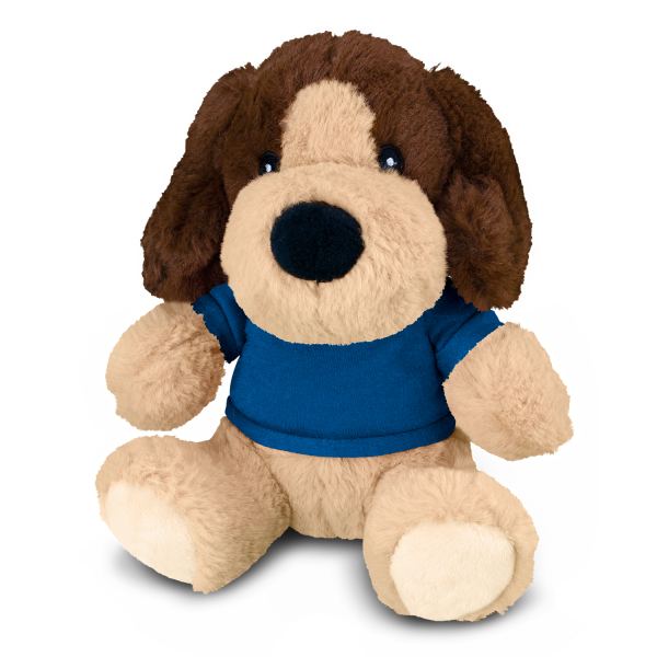 Dog Plush Toy — Dark Blue