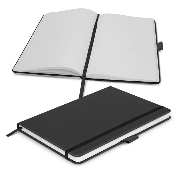 Kingston Notebook — Black Unlined