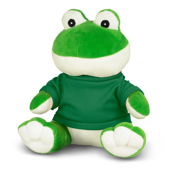 Frog Plush Toy — Dark Green