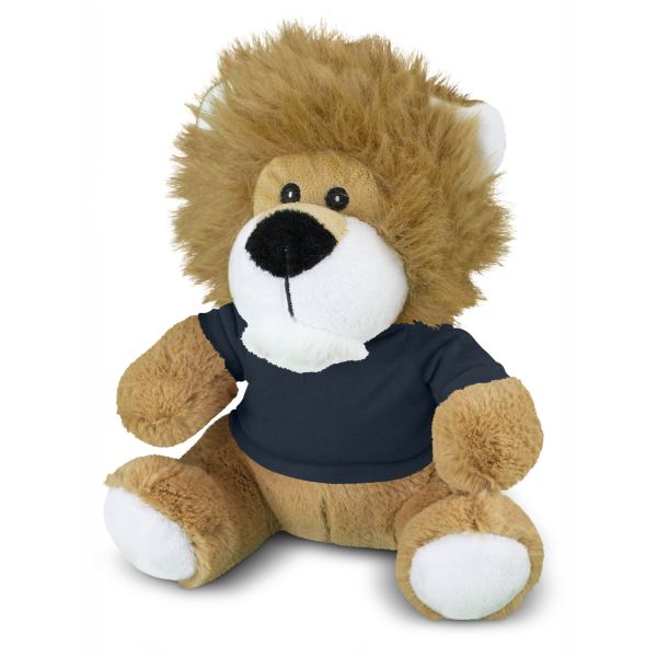 Lion Plush Toy — Navy