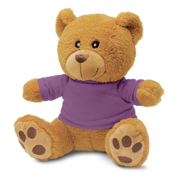 Teddy Bear Plush Toy — Purple
