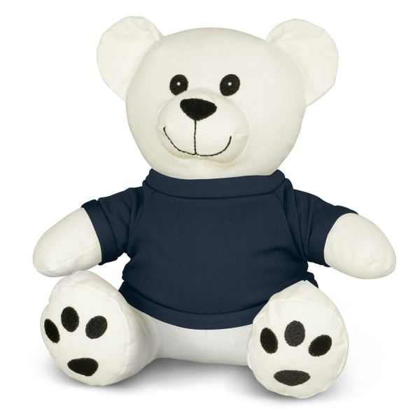Cotton Bear Plush Toy — Navy
