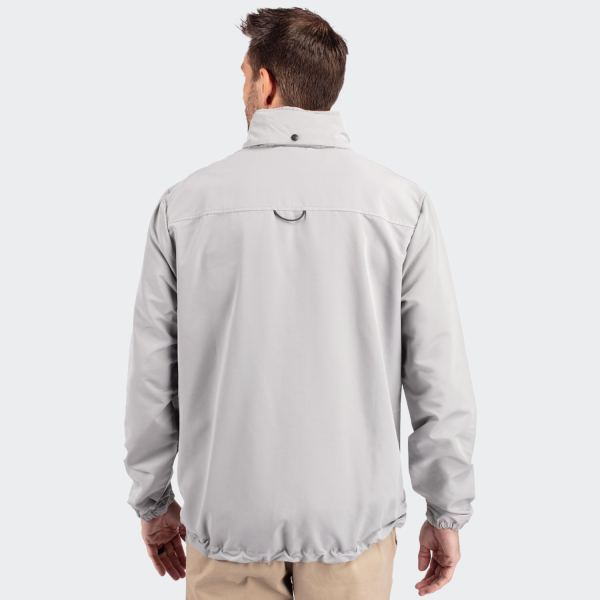 Cutter & Buck Charter Mens Full Zip Jacket — Back