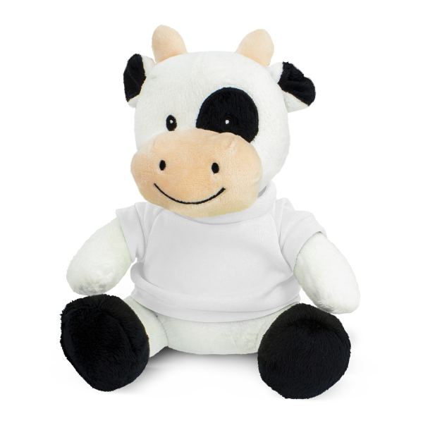 Cow Plush Toy — White