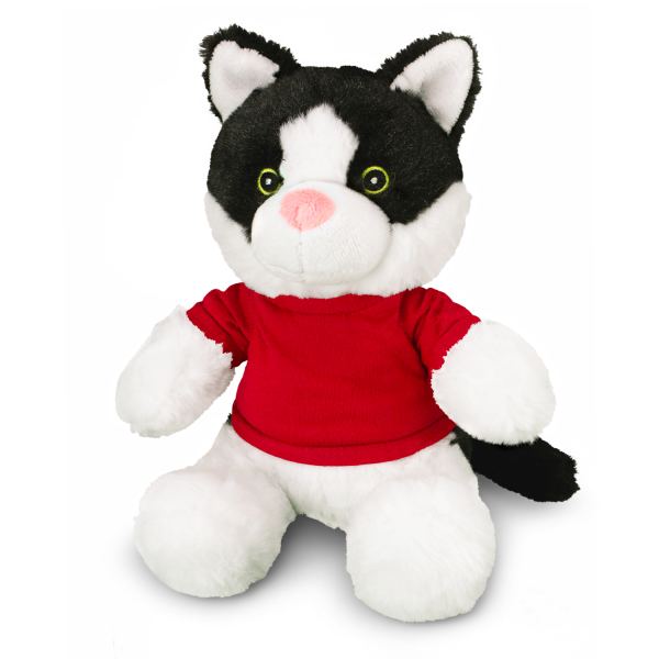 Cat Plush Toy — Red
