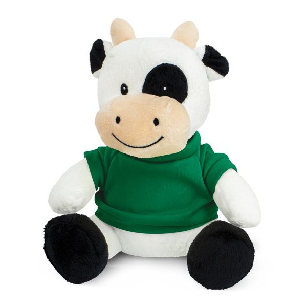 Cow Plush Toy — Dark Green