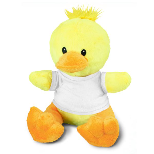 Duck Plush Toy — White