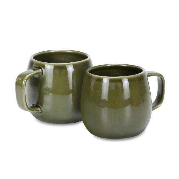 Keepsake Moda Coffee Mug – Set of 2 — Olive