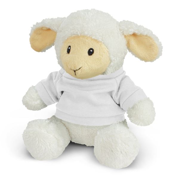 Lamb Plush Toy — White