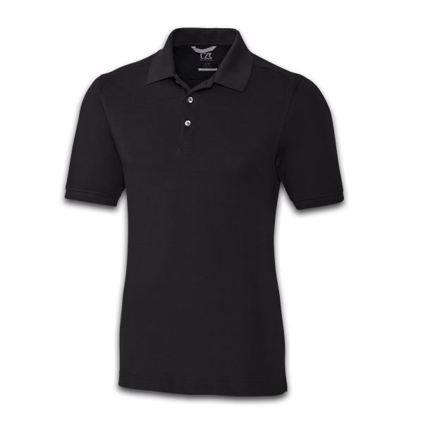 Cutter & Buck Advantage Mens Polo — Black