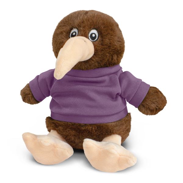 Kiwi Plush Toy — Purple