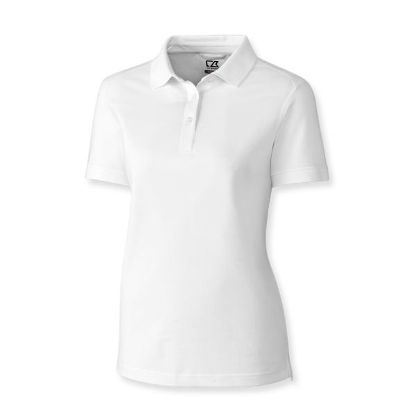 Cutter & Buck Advantage Womens Polo — White