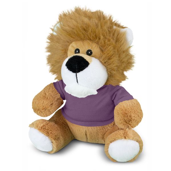 Lion Plush Toy — Purple