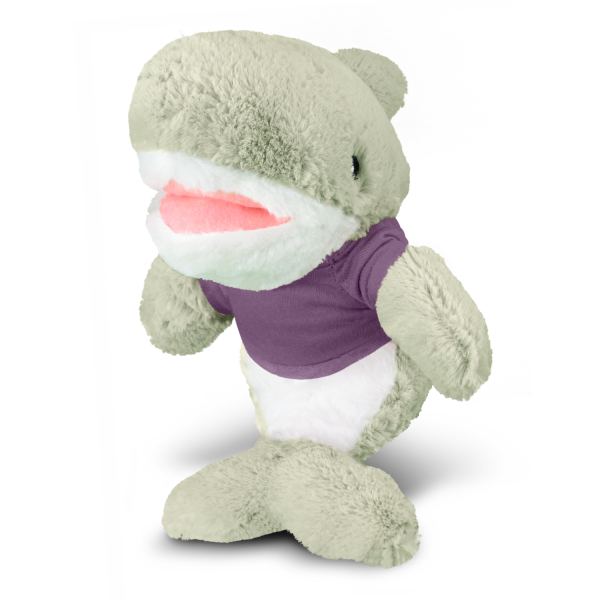 Shark Plush Toy — Purple