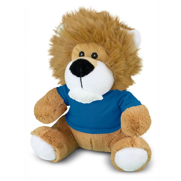 Lion Plush Toy — Dark Blue