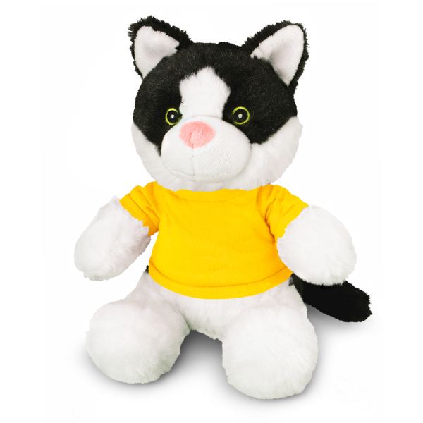 Cat Plush Toy — Yellow