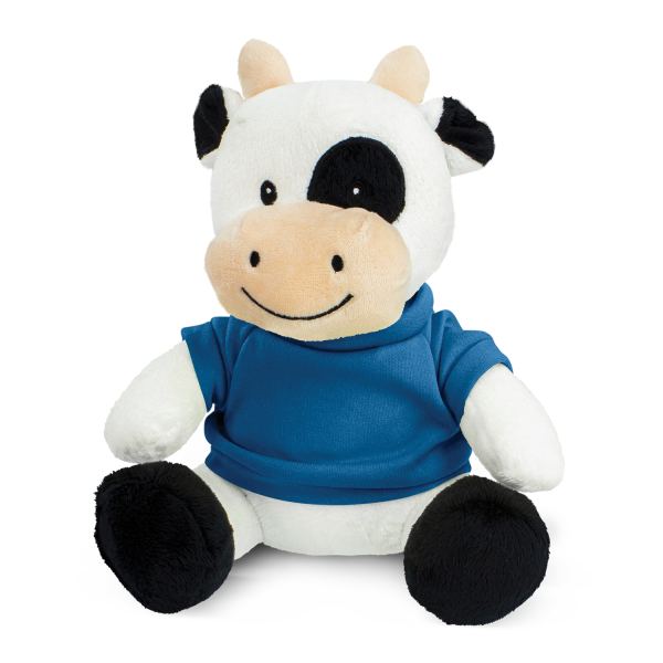 Cow Plush Toy — Dark Blue