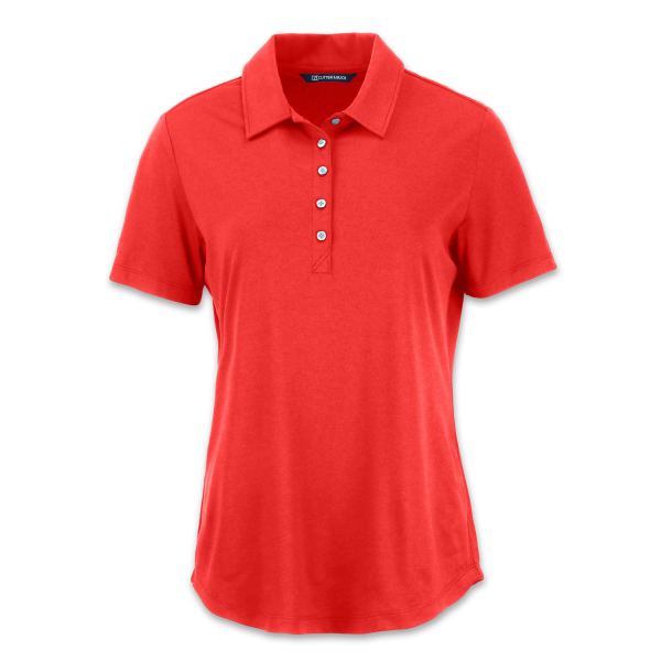 Cutter & Buck Coastline Epic Womens Polo — Red
