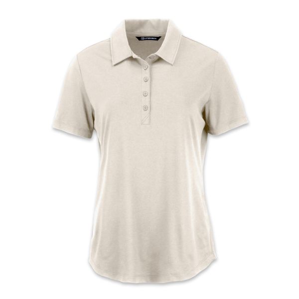 Cutter & Buck Coastline Epic Womens Polo — Wheat