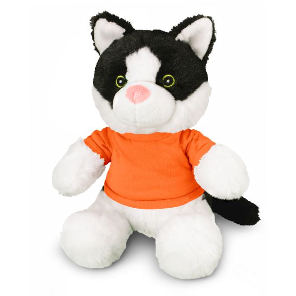 Cat Plush Toy — Orange