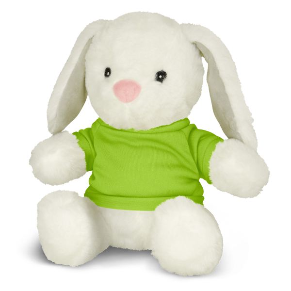 Rabbit Plush Toy — Bright Green