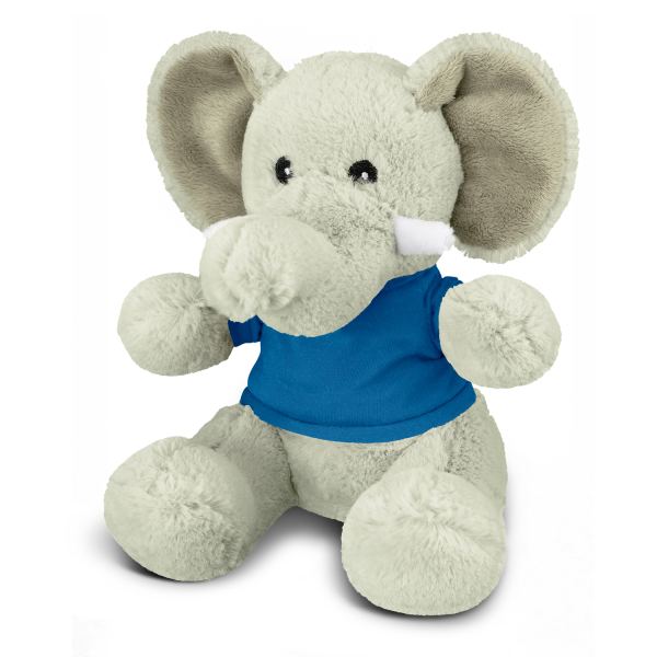 Elephant Plush Toy — Dark Blue