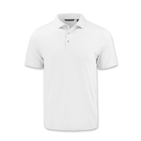Cutter & Buck Coastline Epic Mens Polo — White