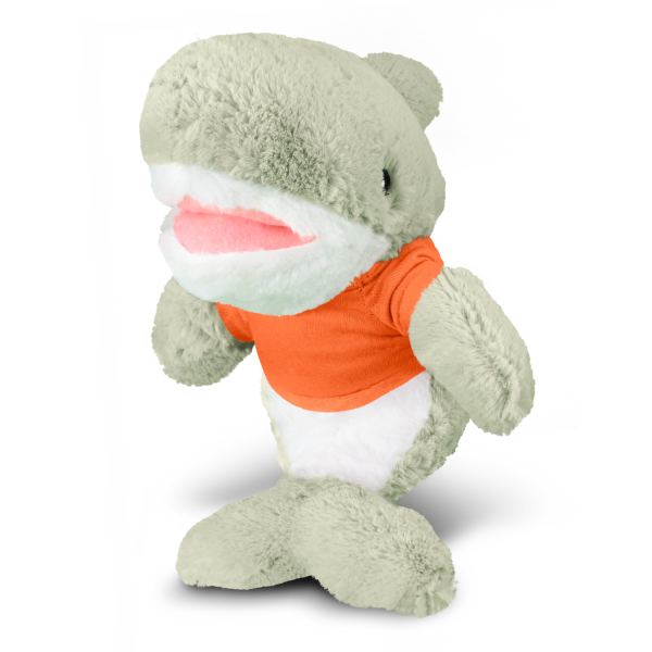 Shark Plush Toy — Orange