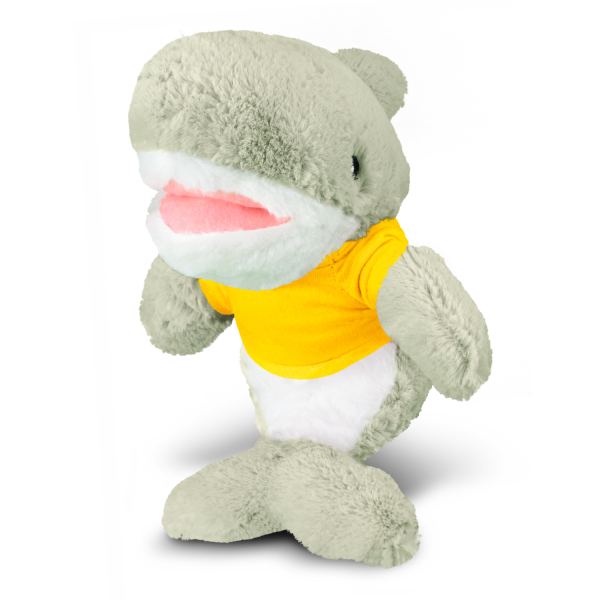 Shark Plush Toy — Yellow