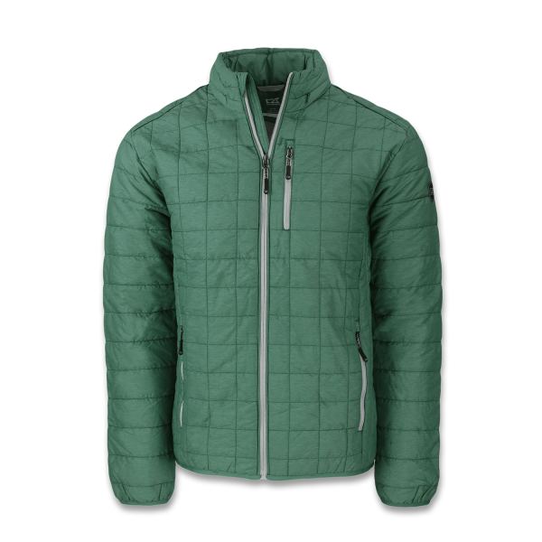 Cutter & Buck Rainier Mens Jacket — Hunter Melange