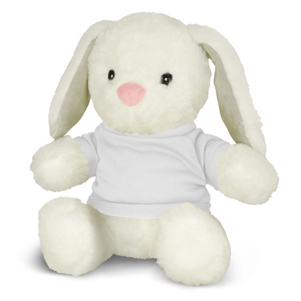 Rabbit Plush Toy — White
