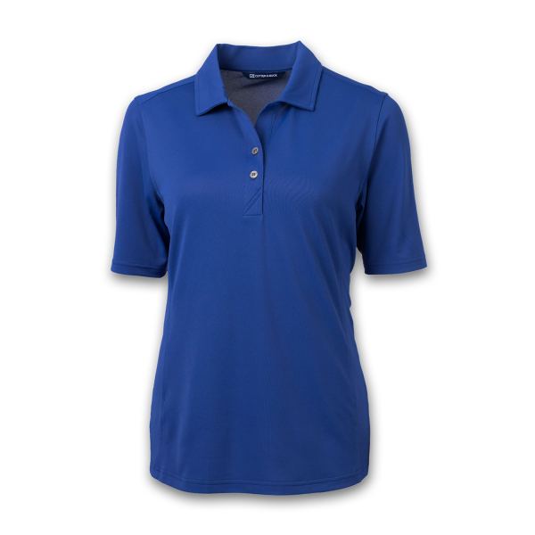 Cutter & Buck Virtue Womens Polo — Tour Blue