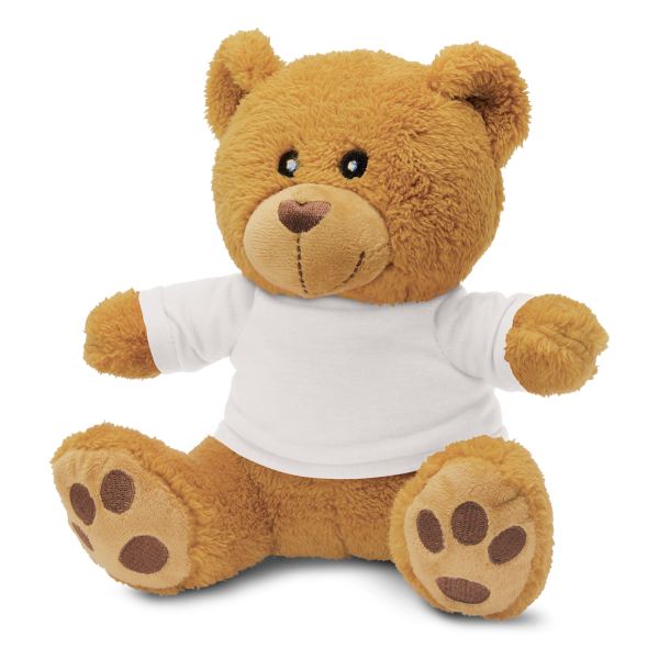 Teddy Bear Plush Toy — White