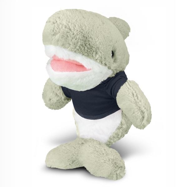 Shark Plush Toy — Navy