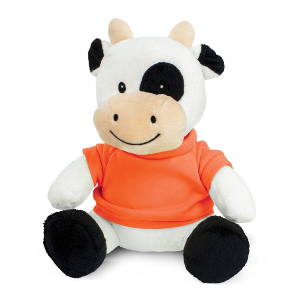 Cow Plush Toy — Orange