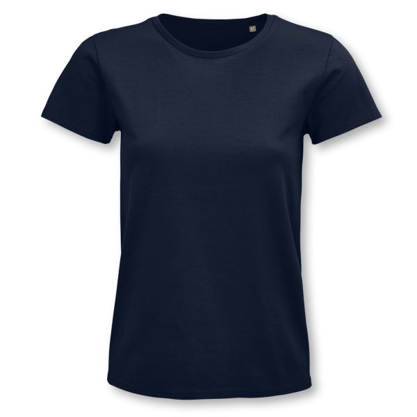 SOLS Pioneer Womens Organic T-Shirt — French Navy
