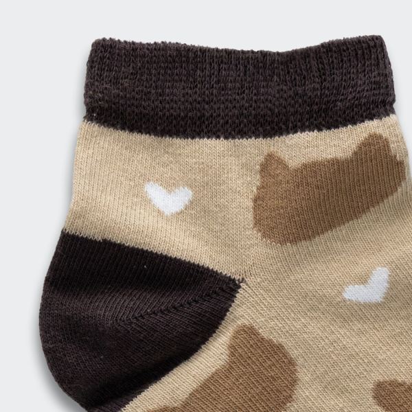 Pixel Knitted Ankle Socks — Detail