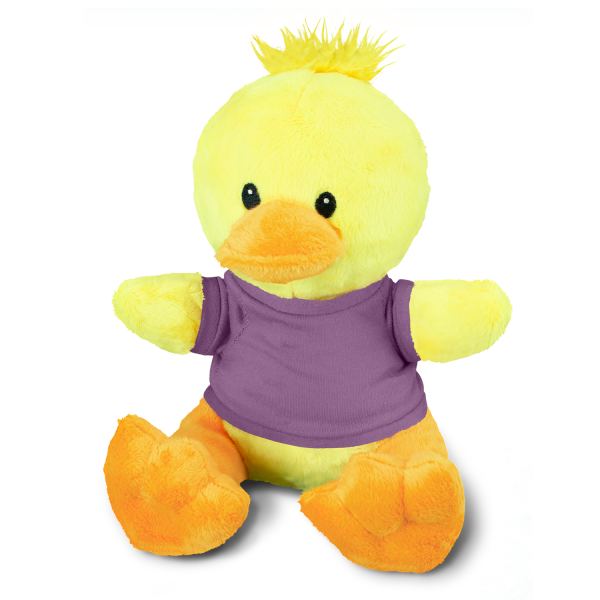 Duck Plush Toy — Purple